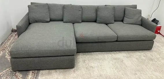 Perfect condition crate&barrel lshape sofa