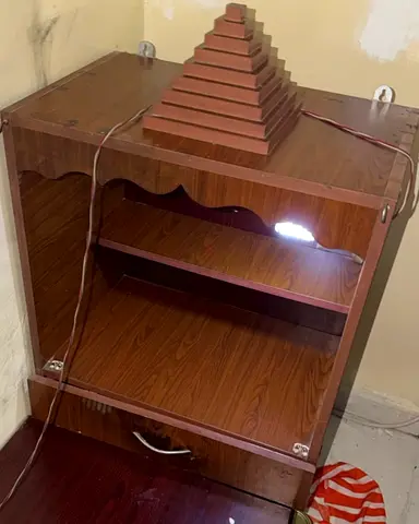 Wooden mandir