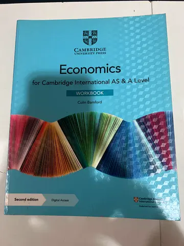 Cambridge International AS & A Level Economics Workbook (Second Edition)