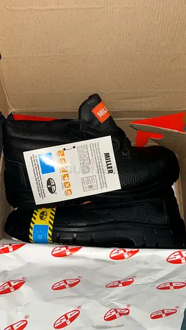 Miller Safety Work Boots - New in Box, Black