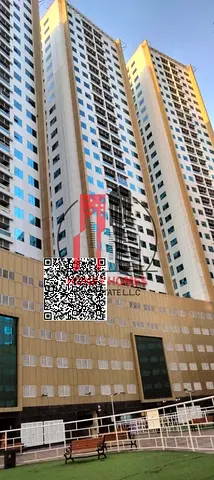 HOT DEAL 2 BED ROOMS HALL WITH PARKING AVAILABLE FOR SALE IN AJMAN PEARL TOWERS.