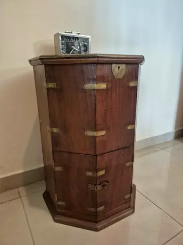 Antique Wooden Drinks Chest