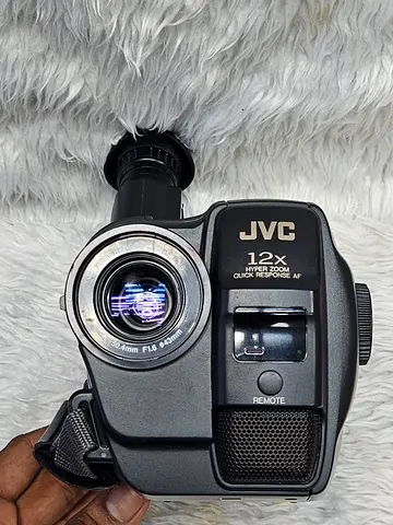 vintage JVC Compact VHS (VHS-C) camcorder