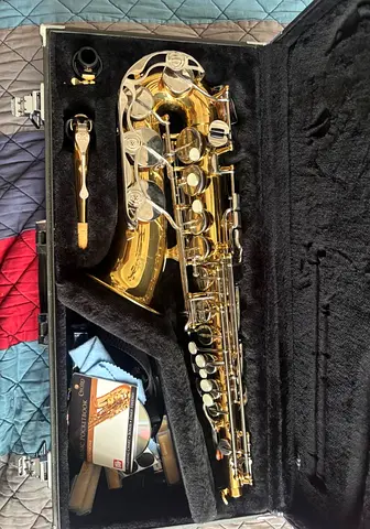 Yamaha YAS26 Alto Saxophone Standard Nickel-Plated Keys