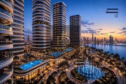 Pay Only AED 86K as down payment and Own Luxury 2 Bedroom | Waterfront Apartment| LINAR Tower Al Ma