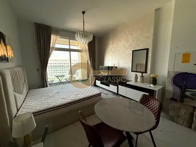 MODERN FURNISHED STUDIO | SPACIOUS BALCONY | ARJAN