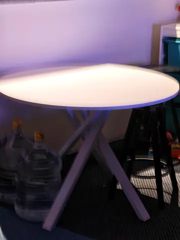 IKEA MARIEDAMM Round Dining Table – White