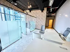 Furnished Office Space | Vacant | Glass Partition