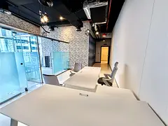 Furnished Office Space | Vacant | Glass Partition