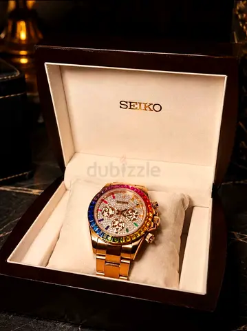 Seiko MOD DAYTONA RAINBOW 💎🔥
