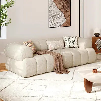 Modern Living Room Sofa Crafted for Style and Durability