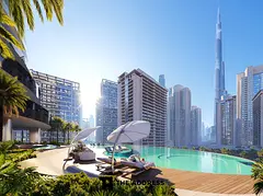 Skyline Studio | Burj Khalifa View | Furnished