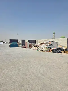 Industrial property with shops, accommodation, and a workshop in Sharjah Industrial Area 3