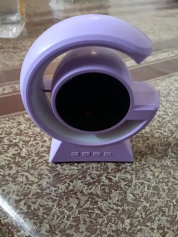 Compact Portable Bluetooth Speaker — colourful Circular Design with 2 modes