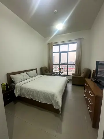 Very quiet modern furnished Studio in Silicon Oasis