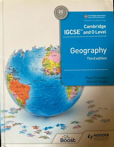 Cambridge IGCSE Geography third edition