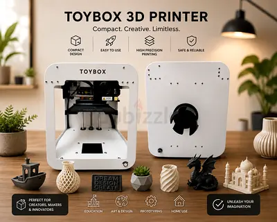 Toybox 3D Printer – Great for Kids, Creators & DIY