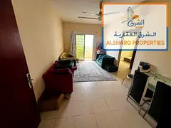 Balcony with an open view - Spacious area - Split AC - Prime location, second row from Ajman Cornich