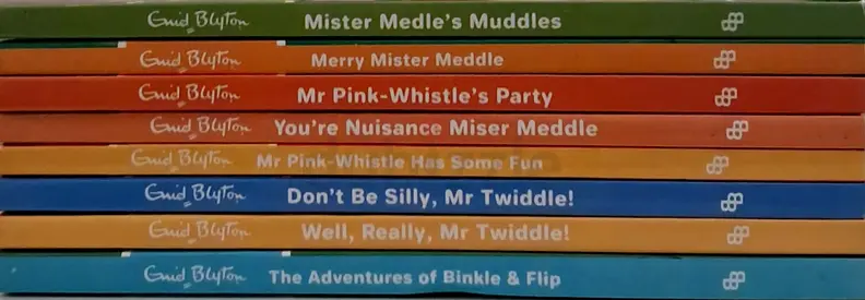 Set of 8 Enid Blyton Happy Days Collection