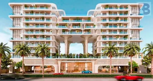 Deluxe Studio Living with Park & Partial Sea Views