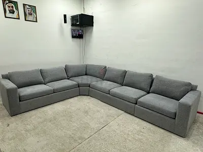Amazing condition crate&barrel corner sofa