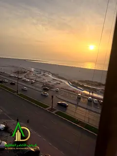Studio available for monthly rent at Tulip Towers in Ajman. This studio features a sea view and high