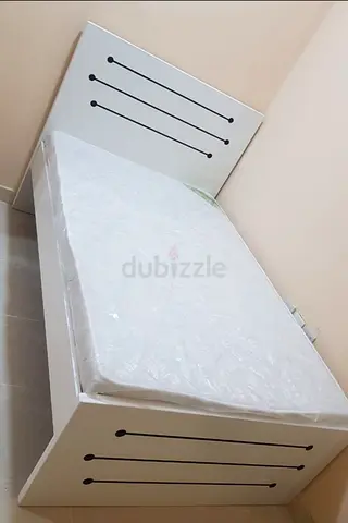 BRAND NEW BED MDF 120X190 CM WITH MATTRESS