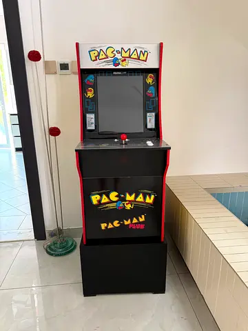 ARCADE1UP PAC-MAN + PAC-MAN PLUS ARCADE MACHINE – CUSTOM STAND
