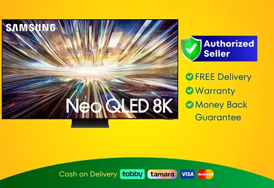 Samsung 85 inch TV Smart Neo QLED - 8K - 120Hz, | Brand New | Warranty | FREE Delivery