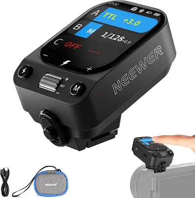 NEEWER QZ-S 2.4G TTL Wireless Flash Trigger Compatible with Sony Godox