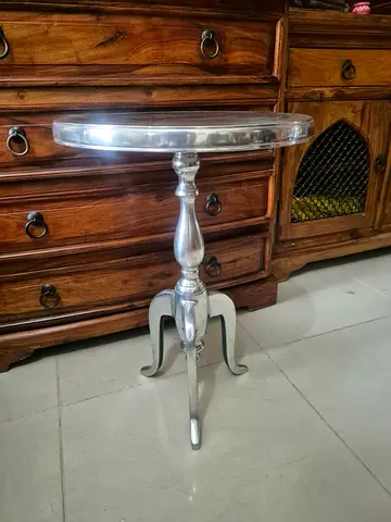 Elegant Crome Marina Side Table