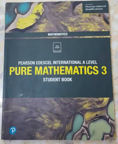 Pearson Edexcel International A Level Pure Mathematics 3 Student Book