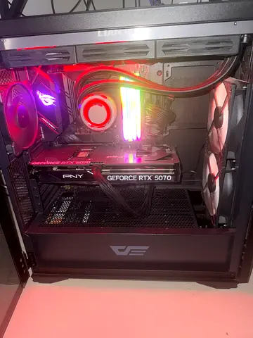 Gaming PC with GeForce RTX 5070, Ryzen 9 5900x