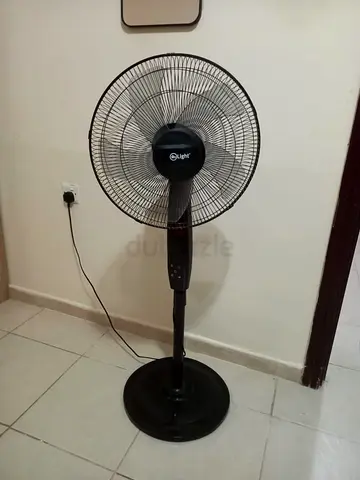 Standing Fan - Black colour with Touch and remote Mr.Light Mr.3555 Excellent Working Condition