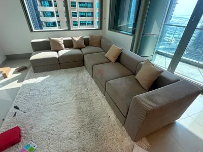 Ikea modular sofa with storages