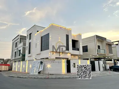 فيلا مميزة في منطقة الياسمين - عجمان، طابقين + سقف، موقع زاوية استراتيجي، بما في ذلك المياه والكهرباء وتكييف الهواء