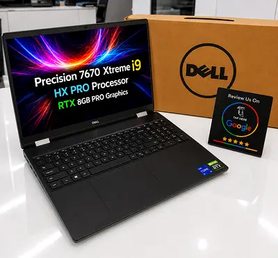 DELL PRECISION - RTX 8GB PRO - i9 12950HX XTREME - PREMIUM WORKSTATION - ULTRA CORES V-PRO TURBO