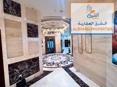 شقة للإيجار السنوي – كونكور تاور / عجمان  المساحة: 2500 قدم  التفاصيل: • 3 غرف نوم + خزاين بالحائط