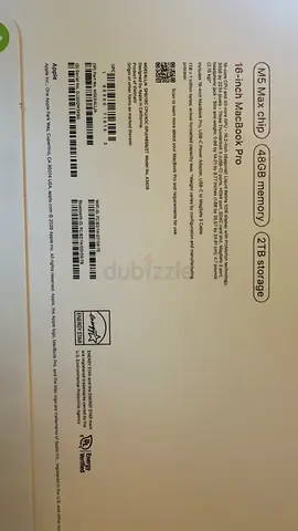 Macbook Pro 16” 2026 M5 Max 18/40, 48GB ram, 2TB SSD, Space Grey