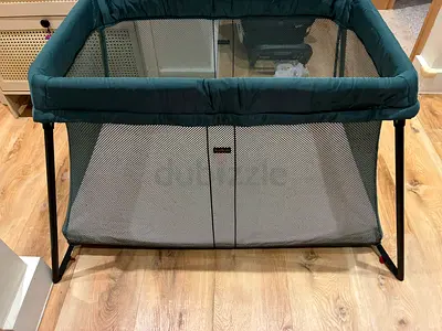 Like new BabyBjorn travel cot light. AED 375. purchased for AED 1,200. Pick up Mira Oasis