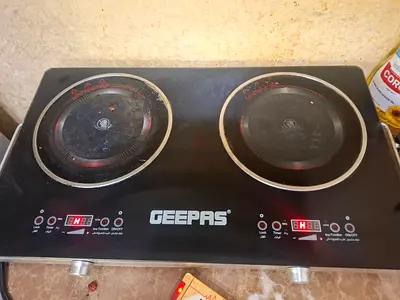 Geepas Double Electric Hotplate - Used, Works