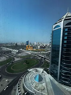 Office for Rent in Al Majaz 1, 2367 Sqft, 4 Rooms, Panoramic Waterfront View, Free AC, 2 Parking Spa