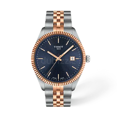 Tissot Ballade Mens Blue Analog Watch 40mm T1564102204100