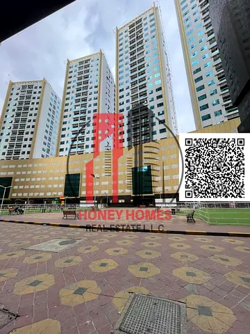 FOR SALE !!! ONE BEDROOM IN AJMAN PEARL WITH PARKING , HIGHER FLOOR
