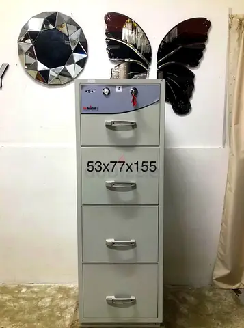 4-Drawer Fire Resisting Filing Cabinet