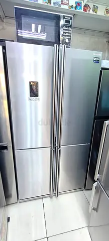 Beko Stainless Steel Side-by-Side Refrigerator French Door