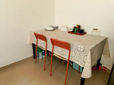 Dining Table with Two Chairs