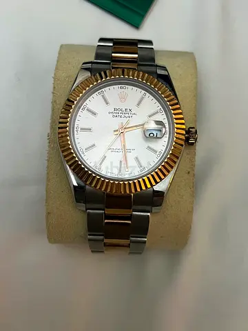 Rolex Datejust Two-Tone Stainless Steel & Rose Gold Men's Watch - 40mm