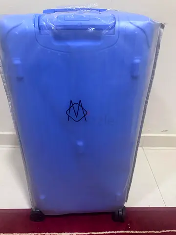 Rimowa trunk plus platic luggage