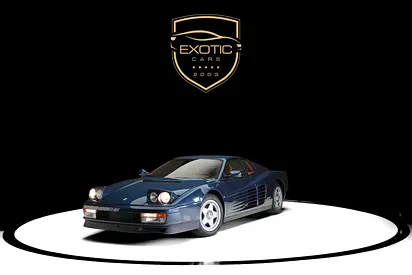 1987 | TESTAROSSA | BLUE/BEIGE | POP UP HEADLIGHTS